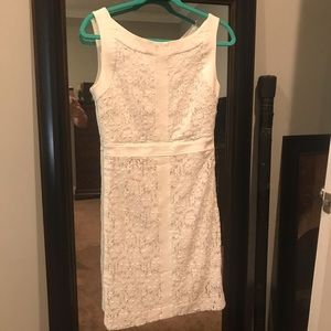 Beautiful Antonio Melani White Lace Dress